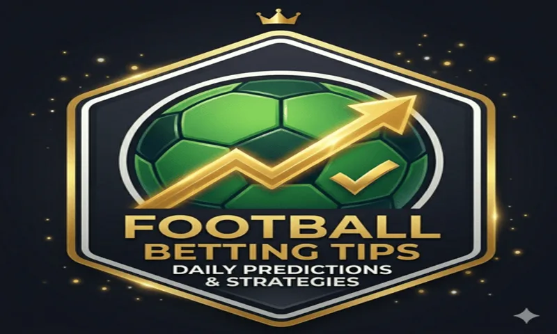 Daily football betting predictions and statistical match evaluation chart